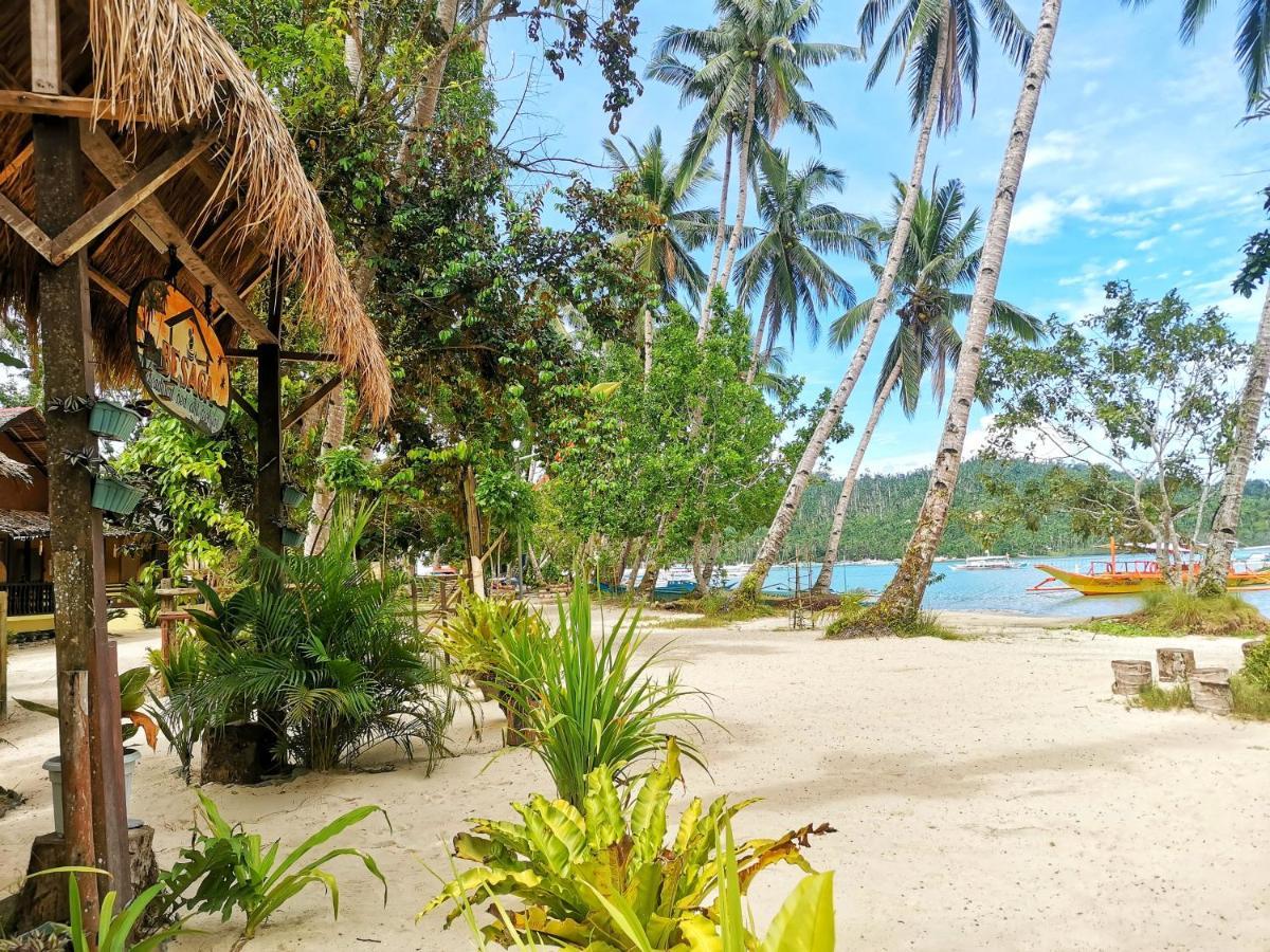 Besaga Beachfront B&B - Port Barton Сан-Висенте Экстерьер фото